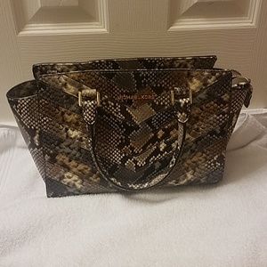 Michael Kors Selma Python